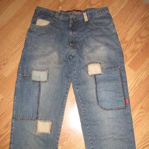 Vintage Johnny Blaze 38x34 patchwork pants